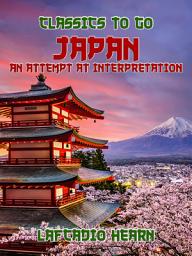 Icon image Japan: An Attempt at Interpretation
