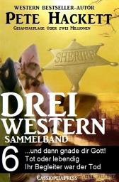 Icon image Pete Hackett - Drei Western, Sammelband 6: ...und dann gnade dir Gott/ Tot oder lebendig/ Ihr Begleiter war der Tod
